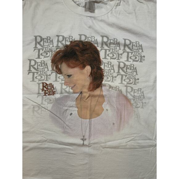 Reba Mcentire 90s Country Music T Shirt XL Lot 2 Graphic Tee Murina Hanes SS - Picture 3 of 16